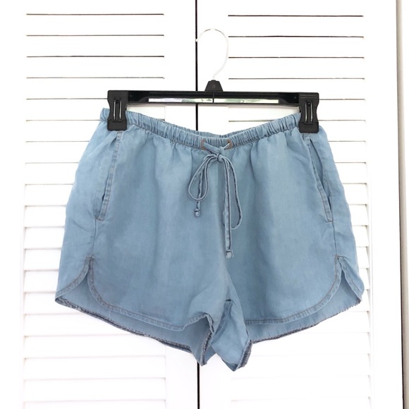 Brandy Melville Blue Chambray Loose 